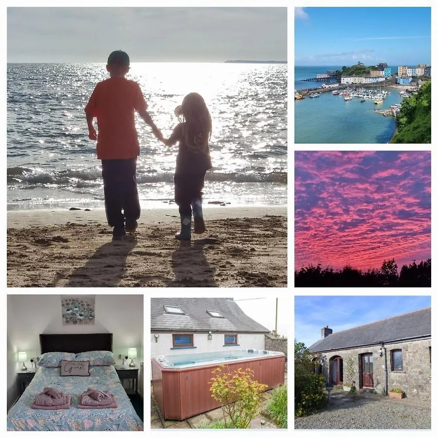 Holiday home Glom Tenby, Sleeps 6, Swim Spa, Near *