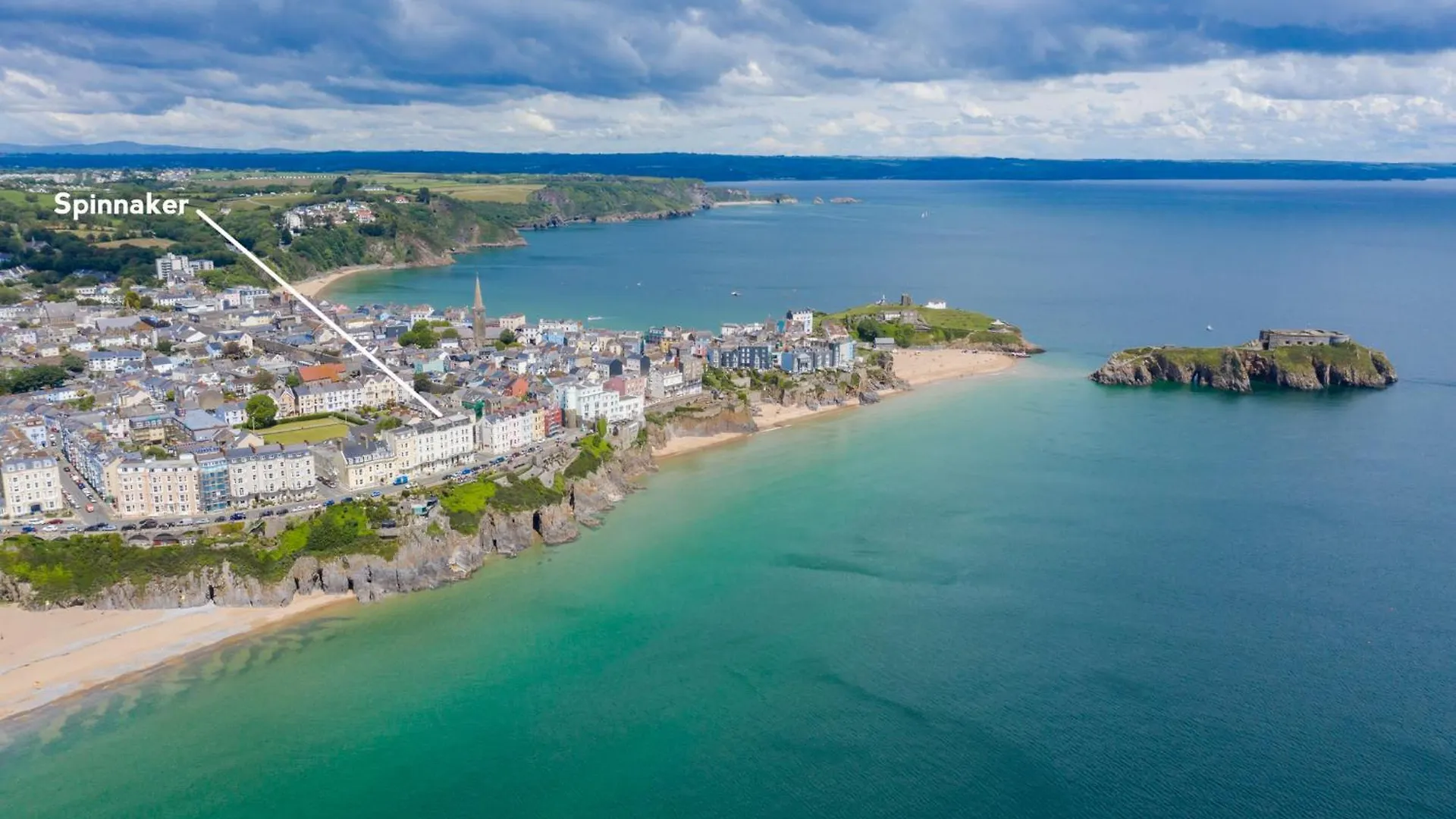 Spinnaker - Close To Town Sea Views Apartment Tenby