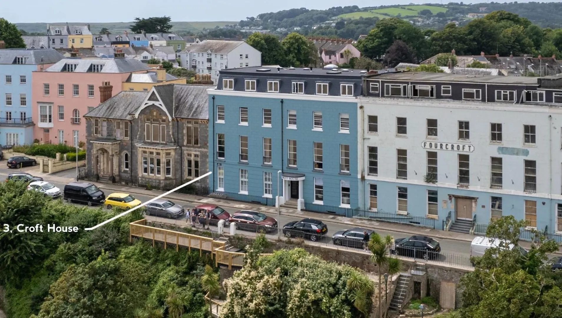 3 Croft House - Front Sea Views Parking Tenby