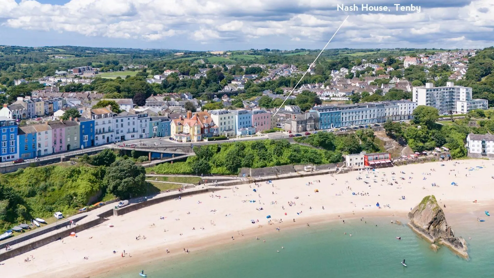 Holiday home Nash House - Seafront With Parking Close To Town Tenby