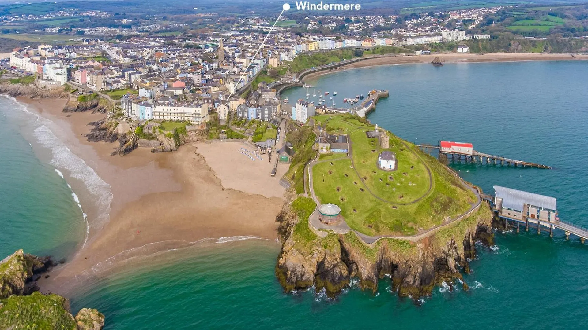 Windermere House - Sea Views Town Centre Tenby